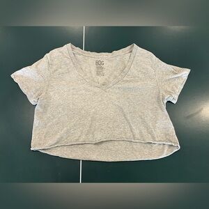 BDG V-Neck Crop Tee